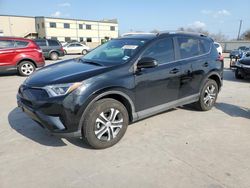 Salvage cars for sale from Copart Wilmer, TX: 2018 Toyota Rav4 LE