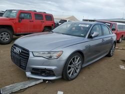 Salvage cars for sale from Copart Brighton, CO: 2016 Audi A6 Premium Plus