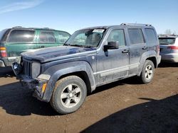 Salvage cars for sale from Copart Rocky View County, AB: 2008 Jeep Liberty Sport