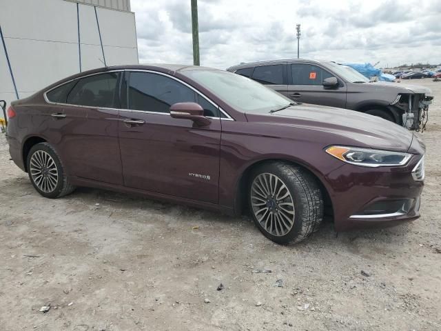 2018 Ford Fusion SE Hybrid