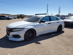 Salvage cars for sale from Copart Colorado Springs, CO: 2022 Honda Accord Sport