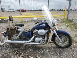 Salvage cars for sale from Copart Houston, TX: 2002 Honda VT750 CDD