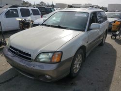 Salvage cars for sale from Copart Martinez, CA: 2003 Subaru Legacy Outback H6 3.0 LL Bean