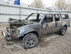Salvage trucks for sale at Walton, KY auction: 2004 Nissan Frontier Crew Cab XE V6