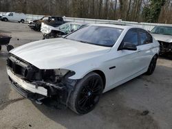 Salvage cars for sale at Glassboro, NJ auction: 2014 BMW 535 I