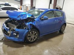 Salvage cars for sale from Copart West Mifflin, PA: 2018 Chevrolet Sonic LT