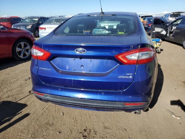 2013 Ford Fusion SE Hybrid