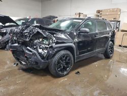 Jeep salvage cars for sale: 2017 Jeep Cherokee Trailhawk