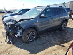 Jeep Cherokee salvage cars for sale: 2019 Jeep Cherokee Trailhawk