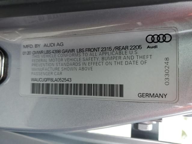 2020 Audi A3 Premium Plus