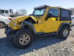 Salvage cars for sale from Copart Mebane, NC: 2006 Jeep Wrangler / TJ Sport