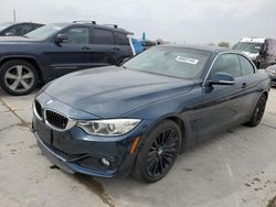 Salvage cars for sale at Grand Prairie, TX auction: 2016 BMW 428 I Sulev