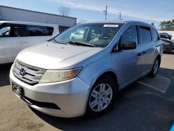 Salvage cars for sale at New Britain, CT auction: 2012 Honda Odyssey LX