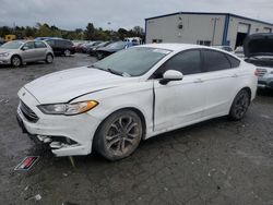 Salvage cars for sale at Vallejo, CA auction: 2018 Ford Fusion S