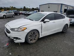 Ford Fusion S salvage cars for sale: 2018 Ford Fusion S