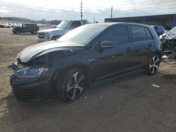 Salvage cars for sale from Copart Colorado Springs, CO: 2017 Volkswagen GTI S/SE
