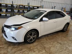 Vehiculos salvage en venta de Copart San Antonio, TX: 2016 Toyota Corolla L