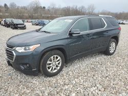 Salvage cars for sale at Barberton, OH auction: 2018 Chevrolet Traverse LT
