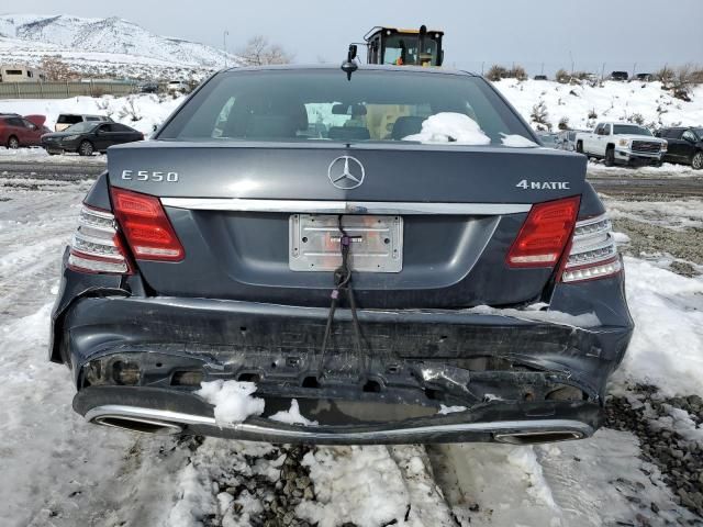 2014 Mercedes-Benz E 550 4matic