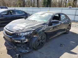 Honda salvage cars for sale: 2018 Honda Civic EX