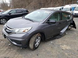 Salvage cars for sale at Marlboro, NY auction: 2016 Honda CR-V LX