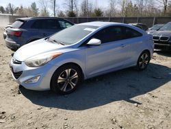 Salvage cars for sale at Waldorf, MD auction: 2013 Hyundai Elantra Coupe GS