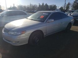 Salvage cars for sale at Denver, CO auction: 2002 Toyota Camry Solara SE