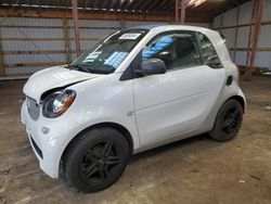 Smart salvage cars for sale: 2016 Smart Fortwo