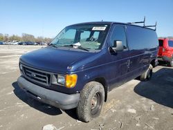 Ford salvage cars for sale: 2003 Ford Econoline E250 Van