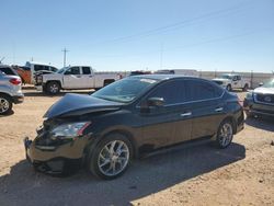 Vehiculos salvage en venta de Copart Andrews, TX: 2014 Nissan Sentra S