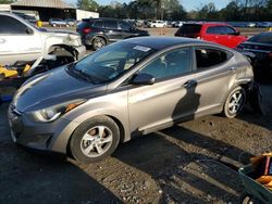 Salvage cars for sale from Copart Greenwell Springs, LA: 2015 Hyundai Elantra SE