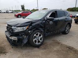 Honda cr-v ex salvage cars for sale: 2019 Honda CR-V EX