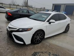 Salvage cars for sale at Haslet, TX auction: 2021 Toyota Camry SE