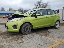 Salvage cars for sale from Copart Wichita, KS: 2012 Ford Fiesta SE