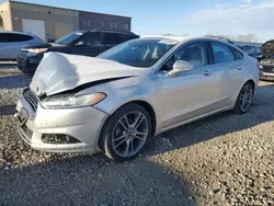 2016 Ford Fusion Titanium en venta en Kansas City, KS