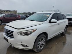 2014 Infiniti QX60 en venta en Wilmer, TX