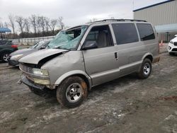 Chevrolet salvage cars for sale: 2002 Chevrolet Astro