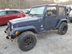 Salvage cars for sale from Copart Hurricane, WV: 2003 Jeep Wrangler Commando