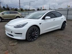 Salvage cars for sale from Copart Portland, OR: 2023 Tesla Model 3