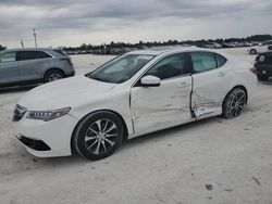 Salvage cars for sale from Copart Arcadia, FL: 2017 Acura TLX Tech