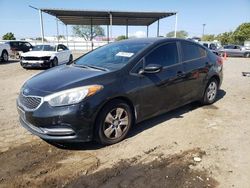 Salvage cars for sale at San Diego, CA auction: 2015 KIA Forte LX