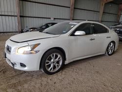 Nissan Maxima salvage cars for sale: 2012 Nissan Maxima S