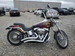 Harley-Davidson Vehiculos salvage en venta: 2001 Harley-Davidson Fxstdi