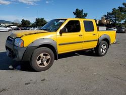 Nissan salvage cars for sale: 2002 Nissan Frontier Crew Cab XE