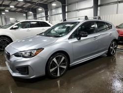 Salvage cars for sale at Ham Lake, MN auction: 2017 Subaru Impreza Sport