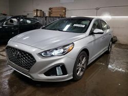 Salvage cars for sale from Copart Elgin, IL: 2019 Hyundai Sonata Limited