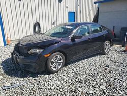 Salvage cars for sale from Copart Mebane, NC: 2018 Honda Civic LX