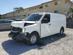 Salvage trucks for sale at Opa Locka, FL auction: 2020 Nissan NV 1500 S