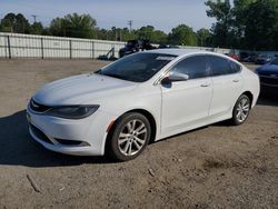 Chrysler 200 Limited salvage cars for sale: 2015 Chrysler 200 Limited