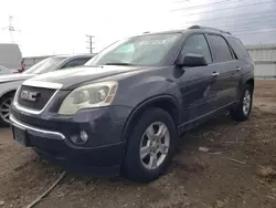 Salvage cars for sale at Elgin, IL auction: 2011 GMC Acadia SLE